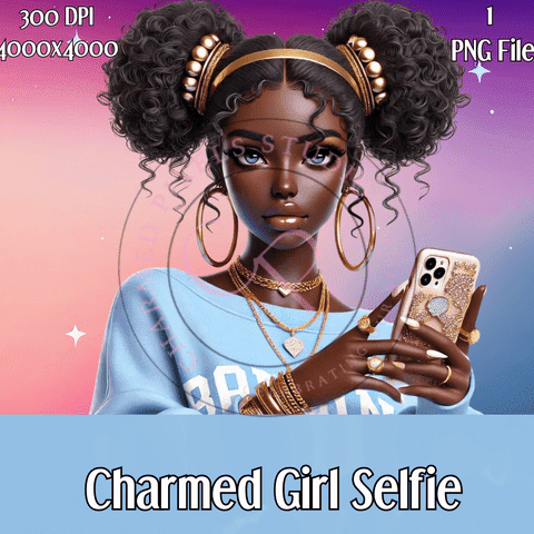 Charmed Girl Selfie 3