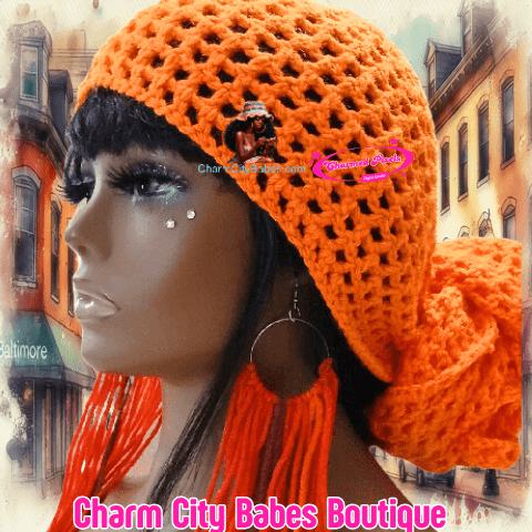 Du-rag Headwrap - Bright Orange